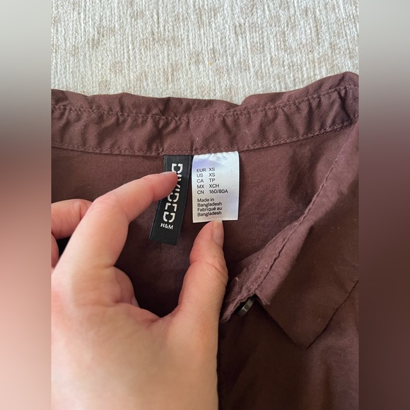 Cropped Button Up - Picture 7 of 10